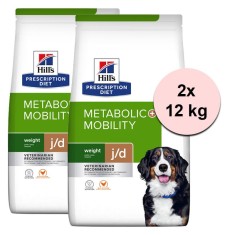 Hill&amp;amp;#039;s Prescription Diet Metabolic + Mobility Controlul greuta?ii pentru caini 2 x 12 kg foto