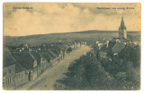 4943 - CINCU, Brasov, Church, Market, Romania - old postcard - used, Circulata, Printata