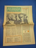 ziarul albina 2 decembrie 1971 - articol henri coanda , interviu stefania rares