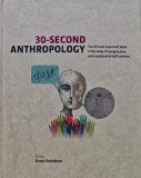 30-Second Anthropology: The 50 most important ideas in the study of being human, each explained in half a minute - 2018 - Simon Underdown (X276)