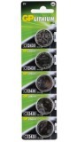 Baterie GP Batteries, butoni (CR2430) 3V lithium, blister 5 buc. &quot;GPCR2430-2CPU5&quot; &quot;GPPBL2430054&quot; - 645266 (timbru verde 0.05 lei)