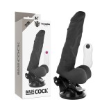 Basecock-Vibrator Articulabil, 21 cm, Telecomandă cu Fir