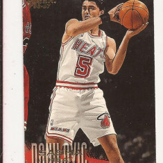Cartonas baschet NBA Fleer 1996-1997 - nr 239 Sasha Danilovic - Miami Heat