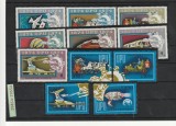 Ungaria 1974 - U.P.U., Centenar,serie 11 valori , dantelate,, MNH, Mi.2945A-2955A