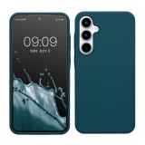 Husa Kwmobile pentru Samsung Galaxy A35, Verde, Silicon, KWM000021PA002C, Carcasa