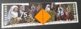 Seria Completă Olanda 1991 - Aniversarea Nunții de Argint Regina Beatrix &amp; Prințul Claus, Cai, Pereche Se-Tenant, 2v, MNH -A333