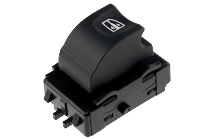 Comutator macara geam Renault Grand Scenic 2009-, Laguna 3 2007-, Megane 3 2008-, Scenic 3 2009-, 4 Pini-Spate Stanga, Dreapta, NTY EWS-RE-041