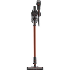 Aspirator vertical Tesla HS302BR, 250W, 22.2V2 viteze, capacitate 450ml, HEPA, negru-rosu