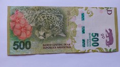 Argentina 500 Pesos 2016 foto