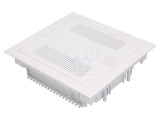 Carcasă Multimedia IP30 &icirc;n Perete Albă Oțel MSF RP