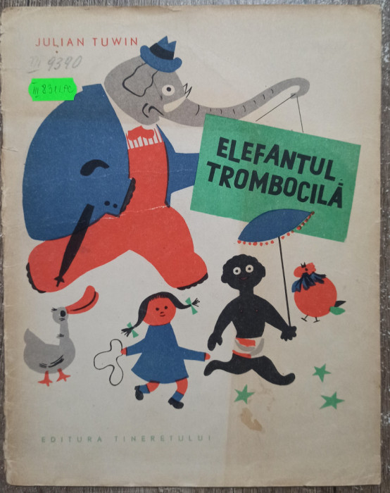 Elefantul Trombocila - Julian Tuwin// ilustratii Ignacy Witz