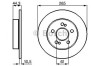 Disc frana RENAULT SCENIC I (JA0/1) (1999 - 2003) BOSCH 0 986 478 758