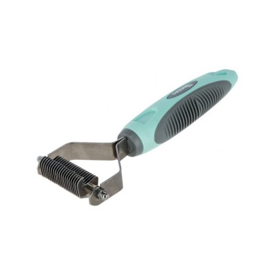 TESALA DESCALCIRE PAR PENTRU CAINI KERBL TURQUOISE GREY 18x7CM 20 LAME foto