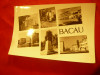 Ilustrata Bacau - cu 6 Vederi circulat 1961, Circulata, Fotografie