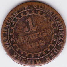 Transilvania Baia Mare,Austria,Ungaria 1 creitar,kreuzer,krajczar 1812 G