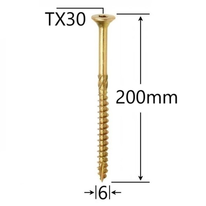 Klimas Surub Dulgherie Cap Inecat TX