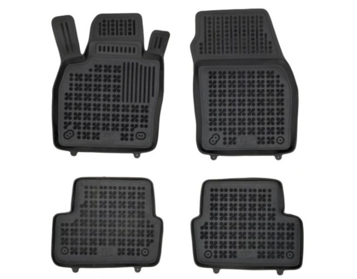 Covorase auto Seat Arona, 09.2017-, negru; elastomer, RapidAuto