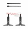 Set accesorii, placute frana MERCEDES C-CLASS T-Model (S203) (2001 - 2007) METZGER 109-1661
