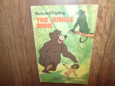 Rudyard Kipling -The Jungle Book Lb.Engleza-Ed.Didactica si Pedagogica 1975 foto