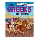 Invaders &amp; Raiders: Greeks - Istoria Anticiei Greci, carte copii 9-12 ani