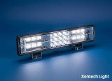 Lampă LED Xentech Light duală alb/galben 60 LED (12V&ndash;24V) 2800 lm, 28W &ndash; universală