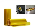 Rola folie protectie faruri stopuri premium galbena cu functie de regenerare 60cm x 60cm, ALM