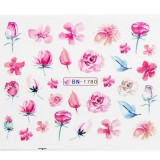 Tatuaj Unghii LUXORISE Flower Book, BN-1780