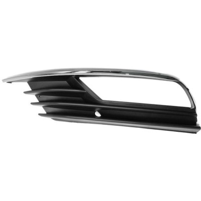 Grila bara fata Audi A3 (8v), 06.2012-07.2016 Model Sedan, parte montare partea stanga, cu gaura pentru proiector, 13C127-5, Aftermarket foto