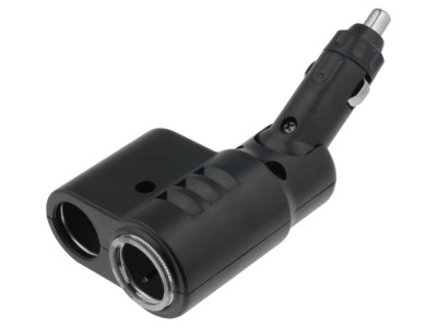 Adaptor Dublu Brichetă Auto 10A foto