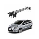 Cumpara ieftin Set bare transversale aluminiu compatibile Ford S-Max I 2006-2015 pentru plafon cu puncte fixe Cod: CB120101 Kit-202