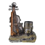 Cumpara ieftin Suport pentru pixuri in forma de vioara, 20 cm, 1563G1-1