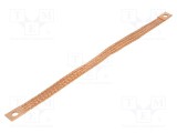 Trese bandă de &icirc;mpăm&acirc;ntare 16mm2 &Oslash;1: 9mm &Oslash;2: 9mm 120A L: 0,33m