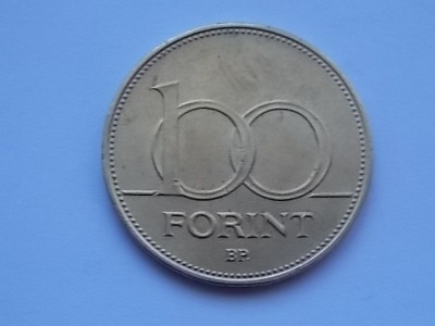 100 FORINT 1995 UNGARIA foto