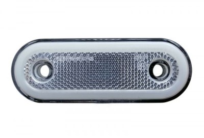 Led Neon Lampa Gabarit Alb E9 Caravana 12v 24v foto