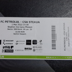 Bilet Petrolul Pl. - CSA Steaua
