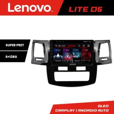 Navigatie Toyota Hilux 2008-2014 Lenovo Kit-143 8 core 6+128 GB Android Waze USB Navigatie Internet Youtube Radio CarStore Technology foto