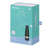 Vibrator Clitoris Satisfyer Pro 3+ Vibration Air Pulse, Silicon, Reincarcabil, 10 Vibratii + 11 Aspiratii, Rezistent Apa