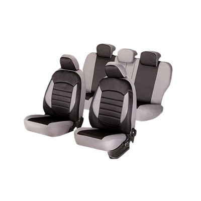 SET HUSE SCAUN URBAN NEGRU - GRI 44481 foto