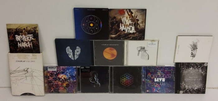 Colectie cd -uri COLDPLAY