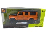 Macheta metal 1/43 Land Rover Defender 110, portocaliu