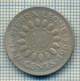 12172 MONEDA -SIERRA LEONE - 10 CENTS - ANUL 1964 -STAREA CARE SE VEDE