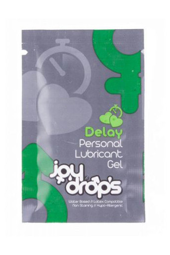 Lubrifiant pliculet JoyDrops Delay, 5 ml