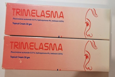 TRIMELASMA 4%, 30 grame, riduri acnee vergeturi retinol melasma hidrochinona expigment foto