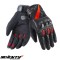Manusi barbati pentru scuter - motocicleta Racing/Naked vara Seventy model SD-N14 negru/rosu &ndash; degete tactile S (7 cm)