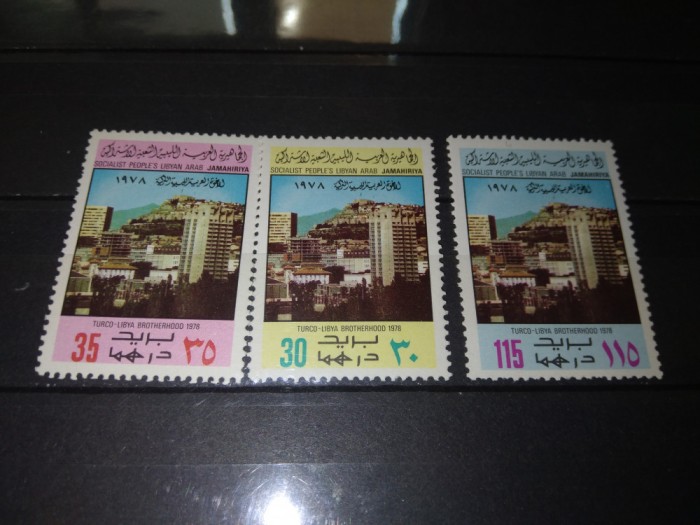 TIMBRE LIBIA 1978