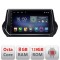 Navigatie Peugeot 2008 2020- Android radio gps internet Octa Core 8+128 LTE Kit-209-2020+EDT-E609 CarStore Technology
