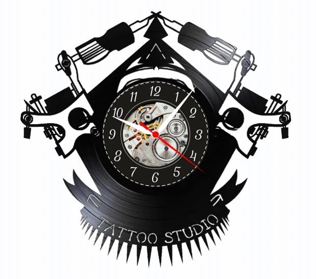 SALON TATUAJE &ndash; ceas de perete