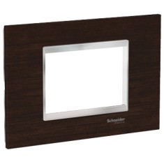 Rama Ornament 3M lemn Schneider Eazy Styl wenge crom LMR7843038 foto