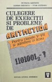 Culegere de exercitii si probleme de aritmetica. Pentru clasele V-VIII si admitere in liceu - Petruta Gazdaru