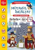 Activitati de poveste, Motanul incaltat, Carte cu autocolante, Litera